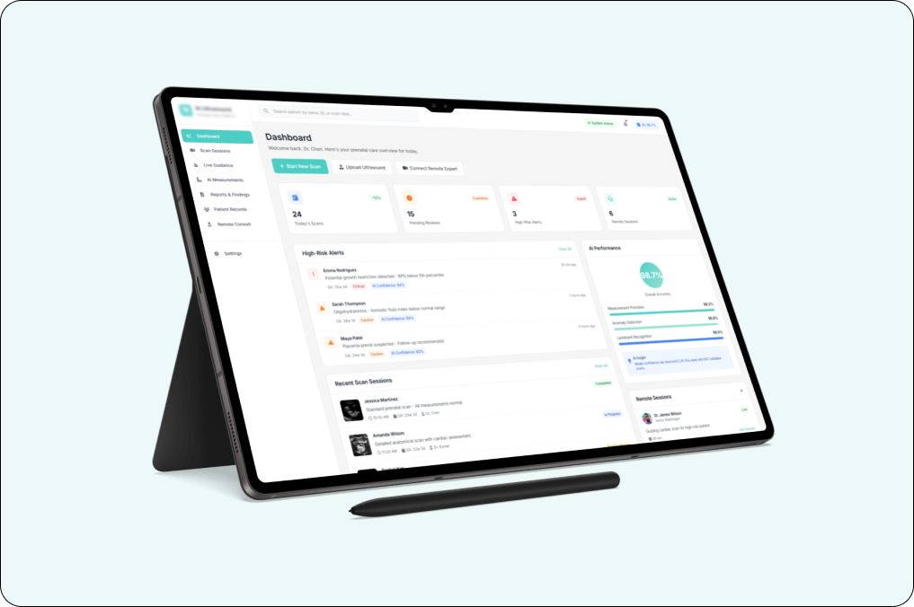 AI-Powered Antenatal Diagnostic Assistant