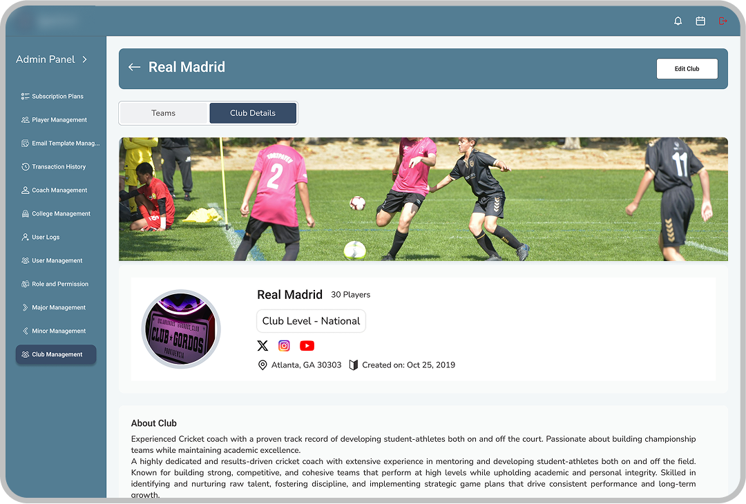 Multi Image Section