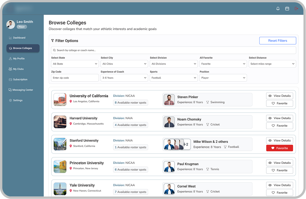 Multi Image Section